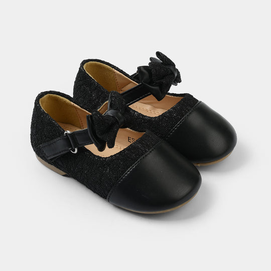 Girls Pumps ES-16-BLACK