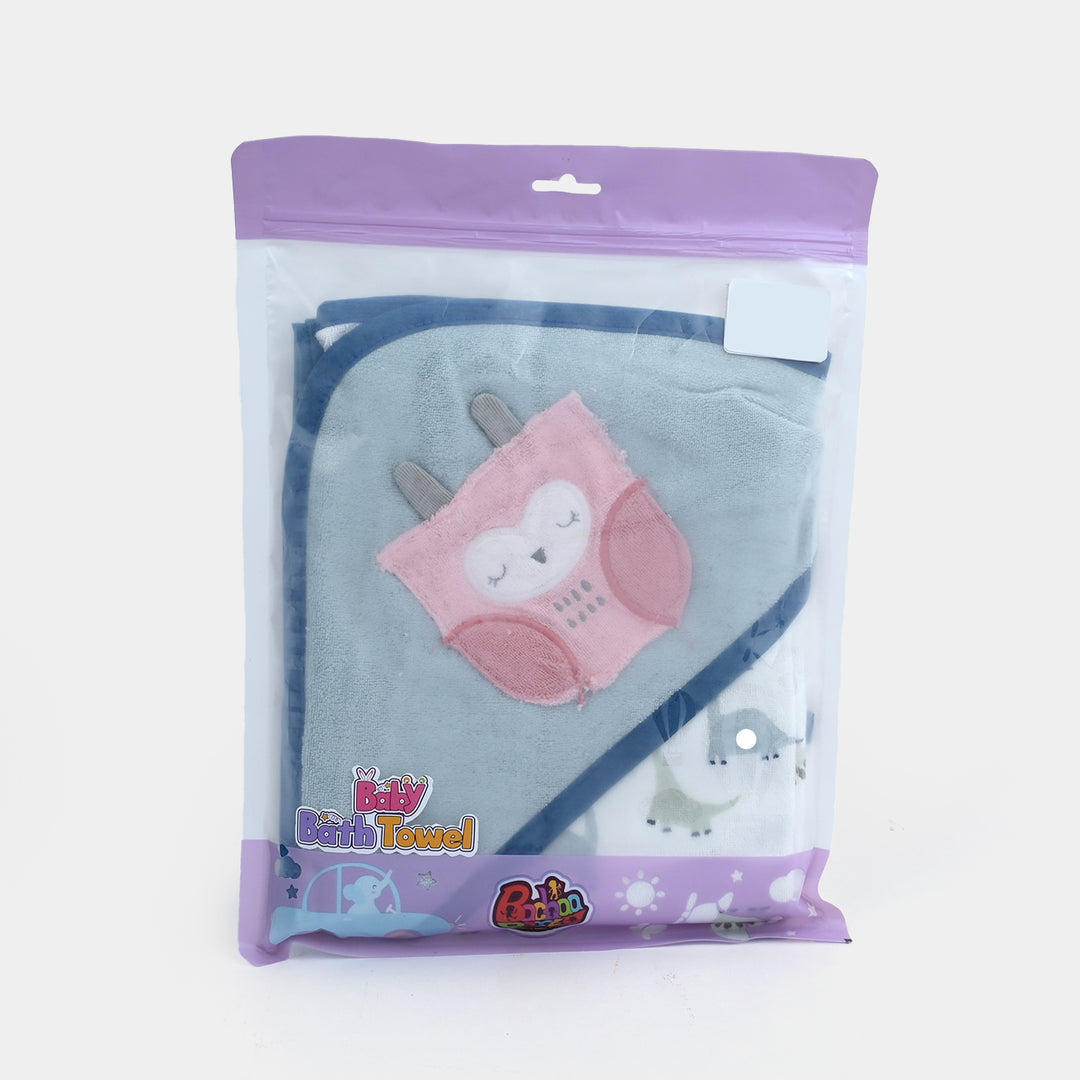 Soft Terry Baby Hooded Baby Towel