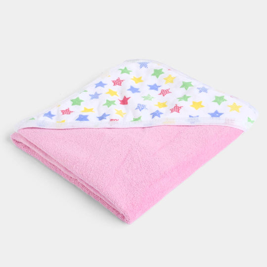 Hooded Baby Bath Towel | Single Ply