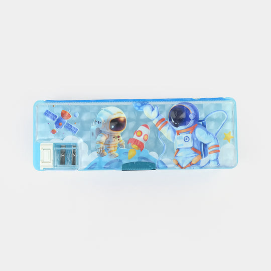 Double Sided Multi-functional Magnetic Pencil Box