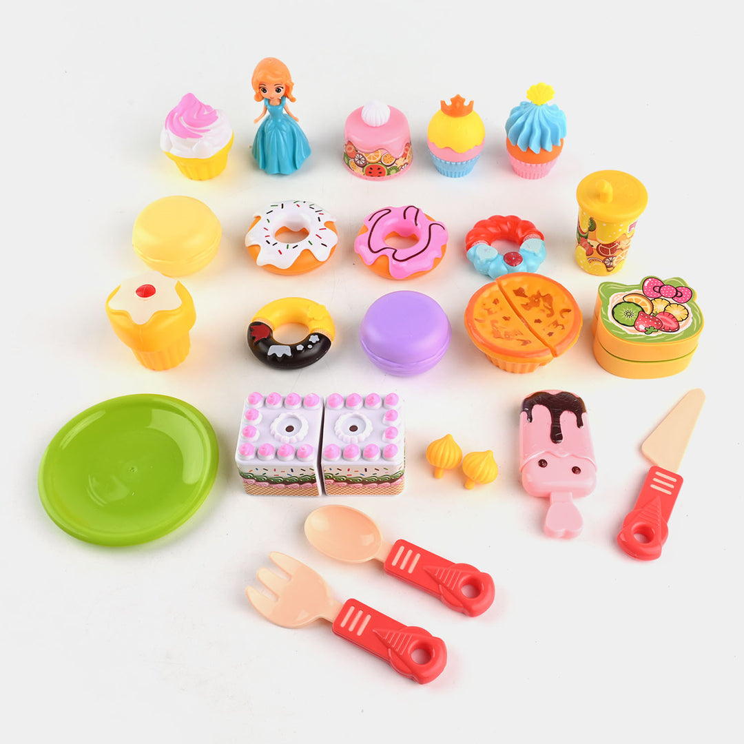 Cutting Dessert Baking Goods Toy Set For Kids