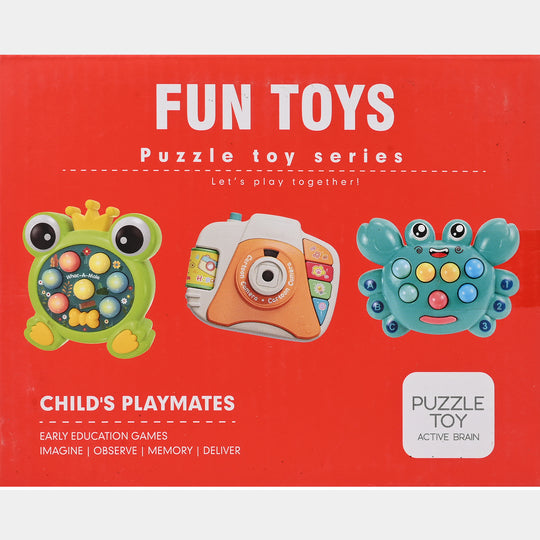 Toy Camera Music, Lights & Projector For Kids