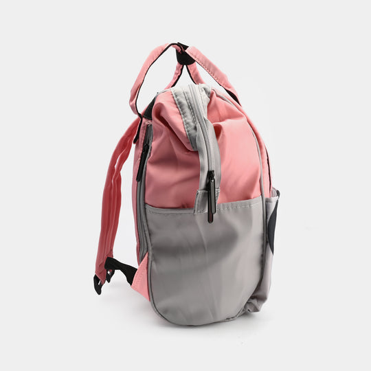BABY CARE MOTHER BAG PACK | 1024 PINK