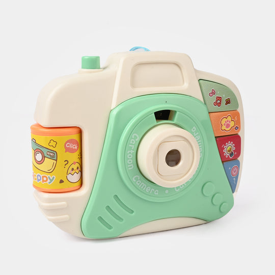 Toy Camera Music, Lights & Projector For Kids