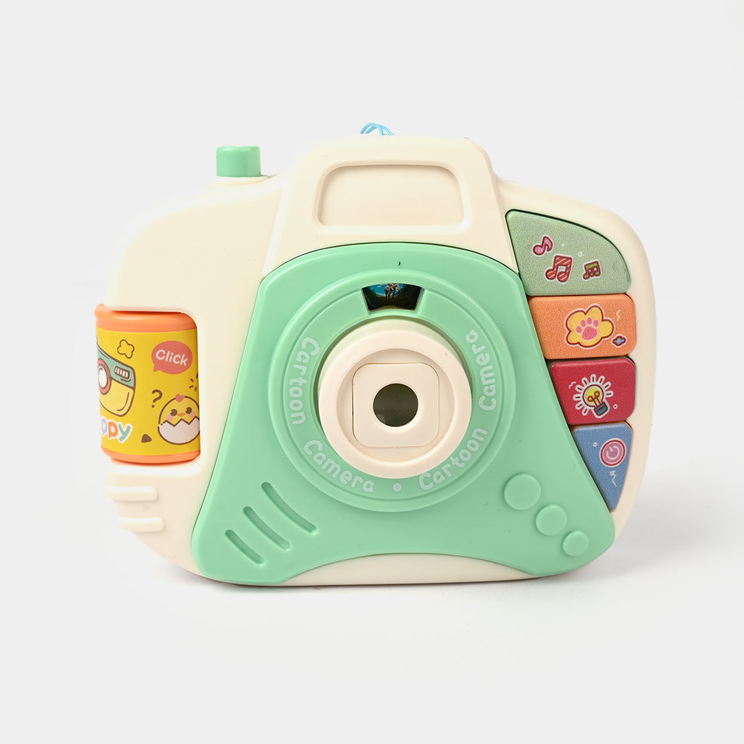 Toy Camera Music, Lights & Projector For Kids