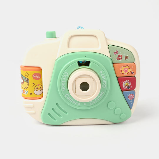 Toy Camera Music, Lights & Projector For Kids