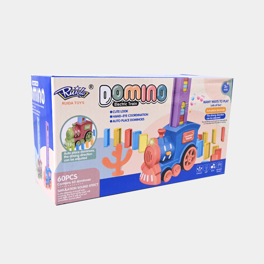 Domino Train With Light & Music Toy for Kids