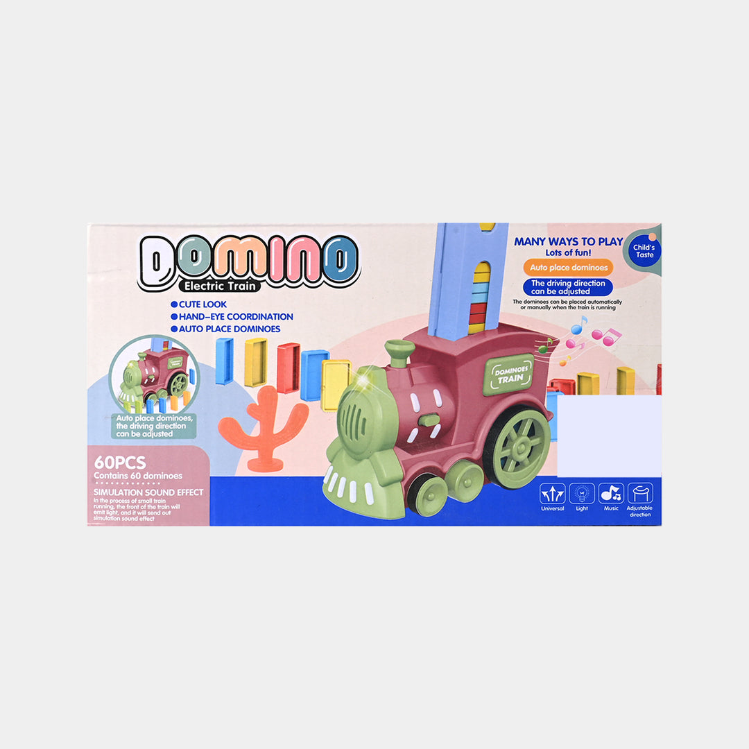 Domino Train With Light & Music Toy for Kids