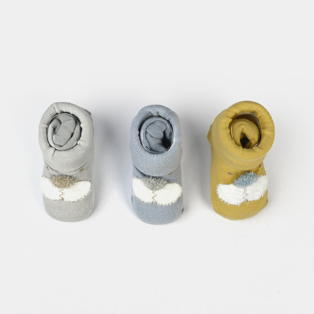BABY SOCKS PACK OF 3 | 0-6M