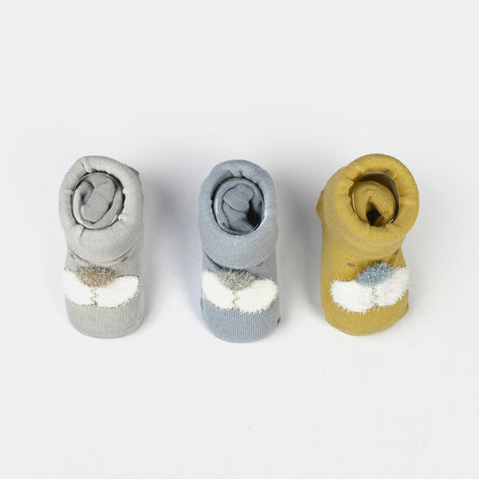 BABY SOCKS PACK OF 3 | 0-6M