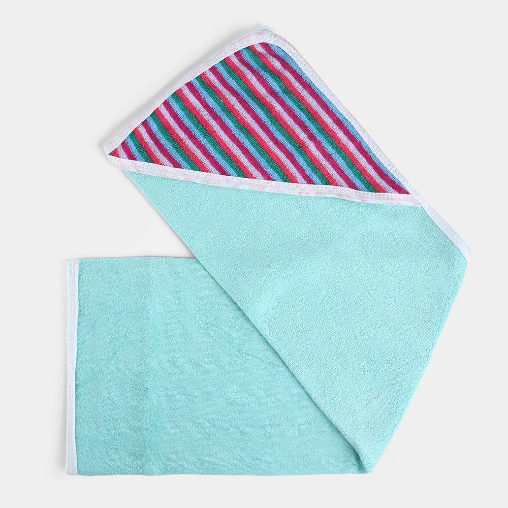 Hooded Baby Bath Towel | Single Ply