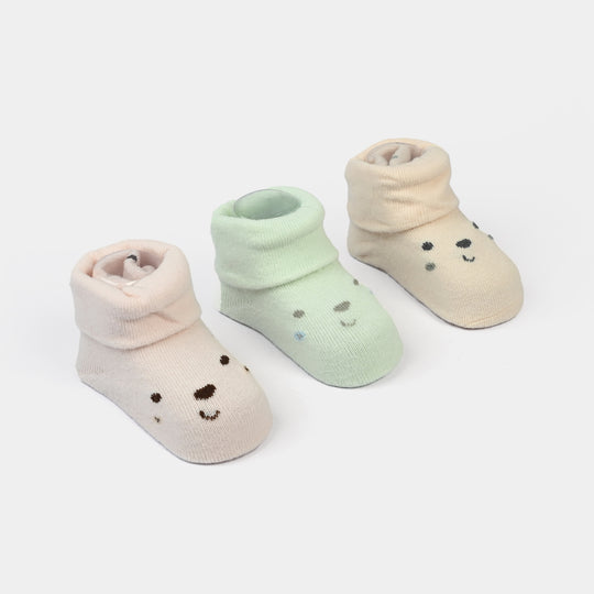 BABY SOCKS PACK OF 3 | 0-6M