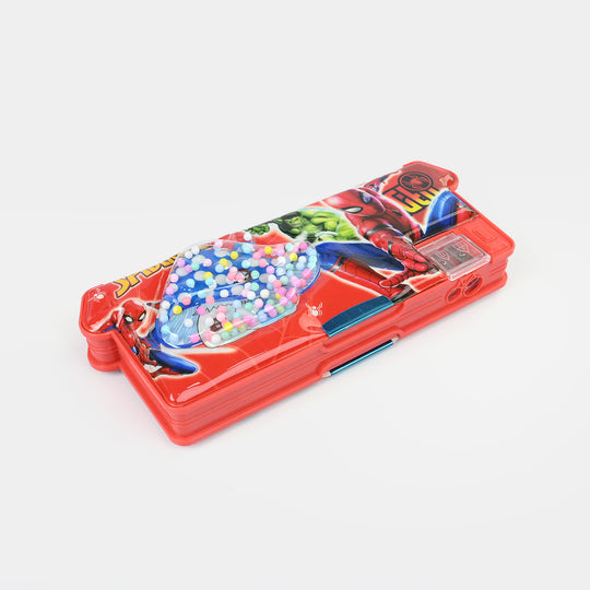 Double Sided Multi-functional Magnetic Pencil Box