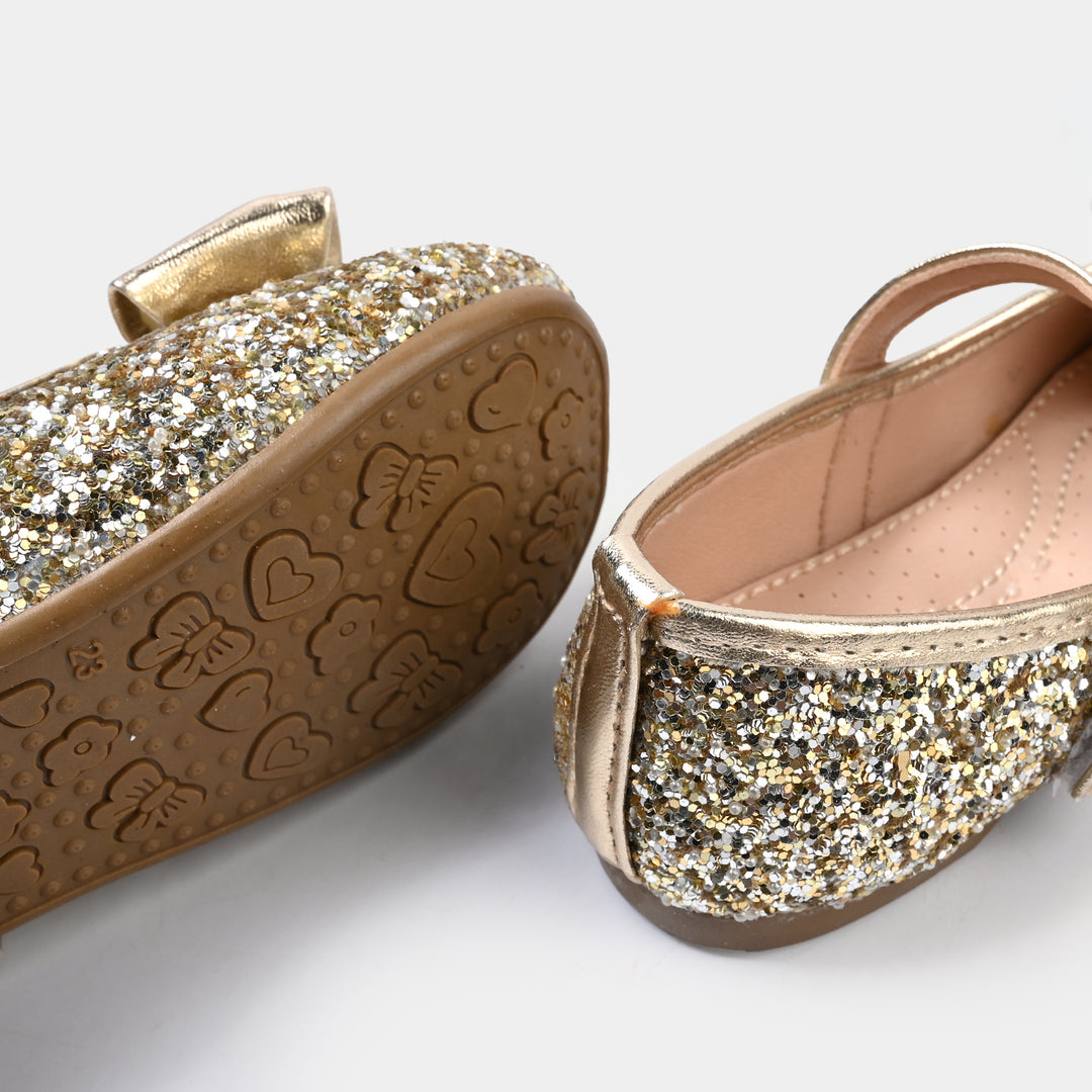 Girls Pumps 11-155-GOLDEN