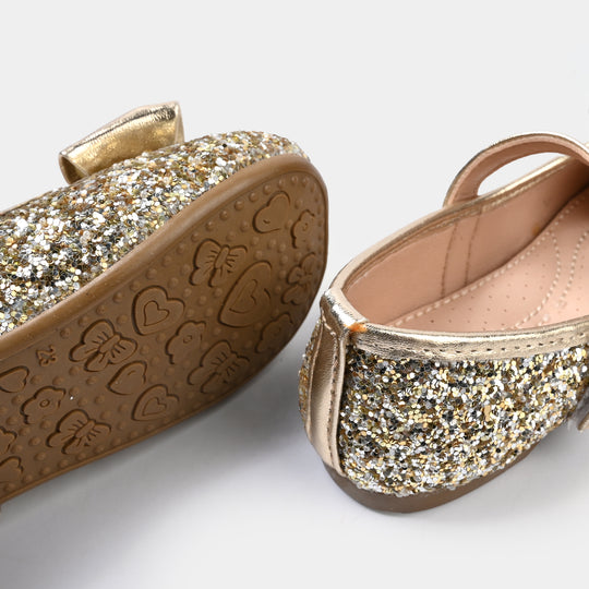 Girls Pumps 11-155-GOLDEN