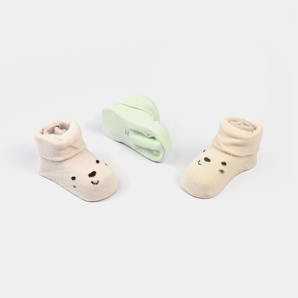 BABY SOCKS PACK OF 3 | 0-6M