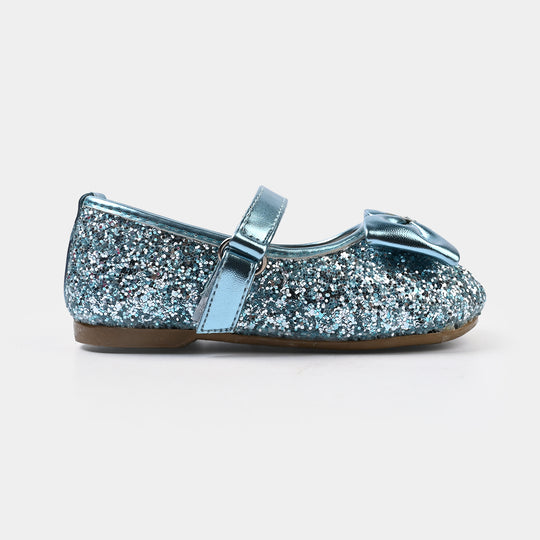 Girls Pumps 11-155-Blue