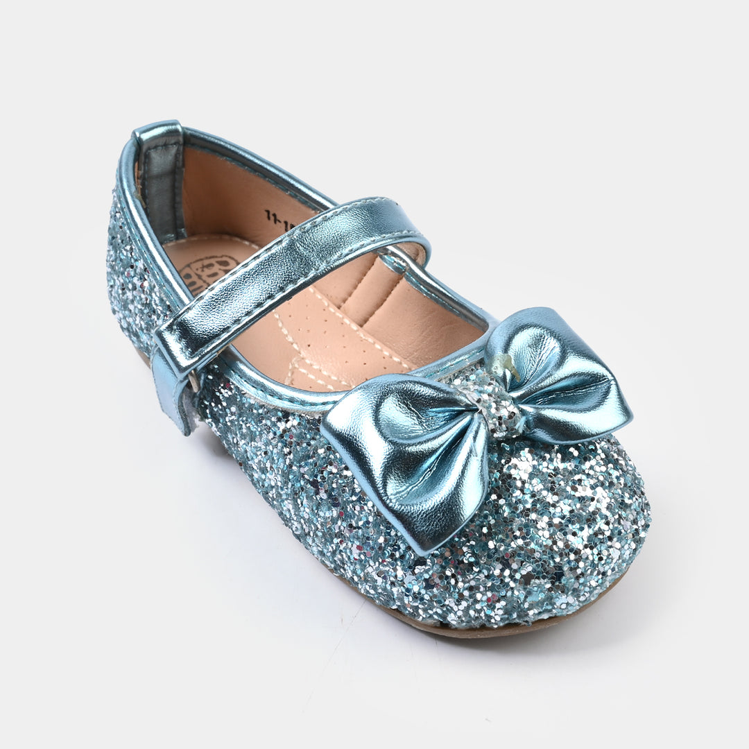 Girls Pumps 11-155-Blue