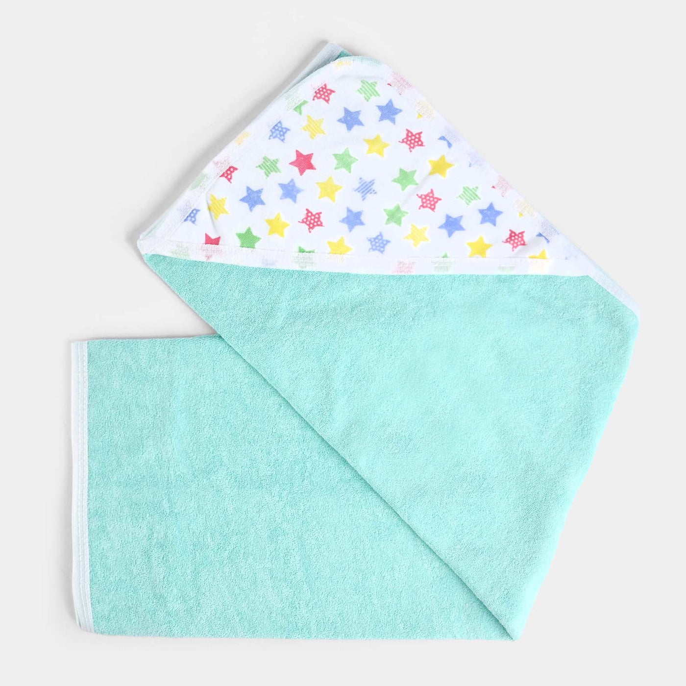 Hooded Baby Bath Towel | Single Ply