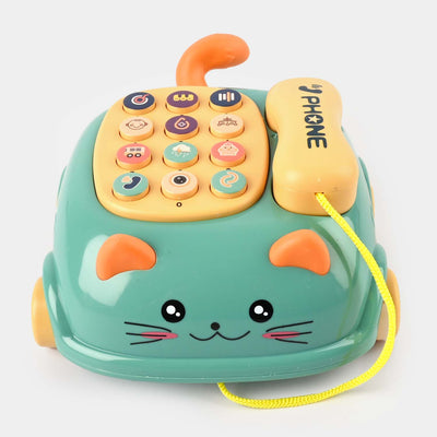 Electric Telephone Learning & Musical Toy For Kids