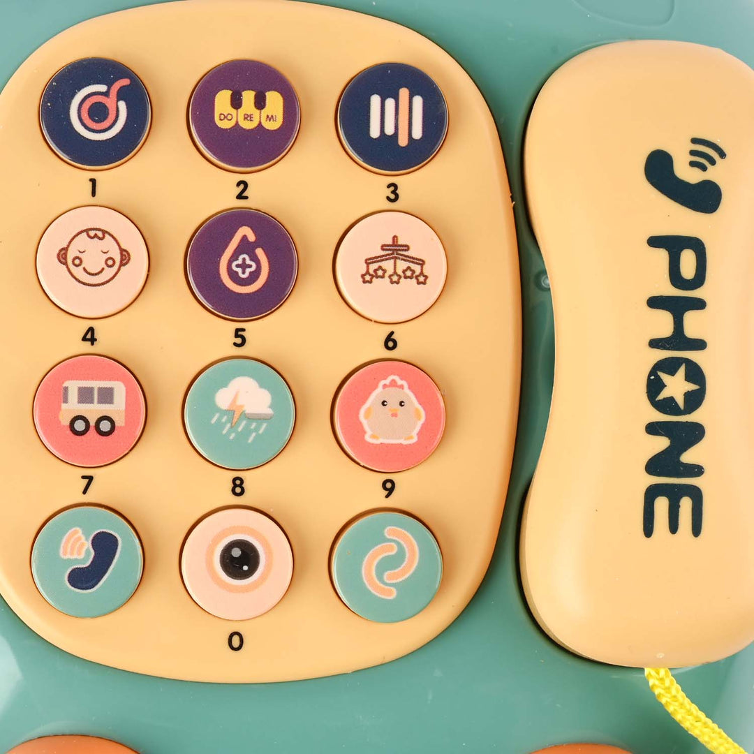 Electric Telephone Learning & Musical Toy For Kids