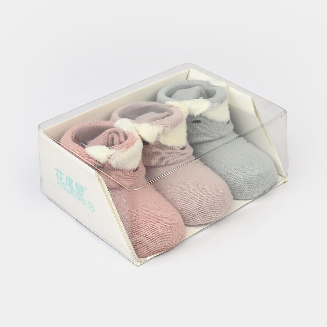 BABY SOCKS PACK OF 3 | 0-6M