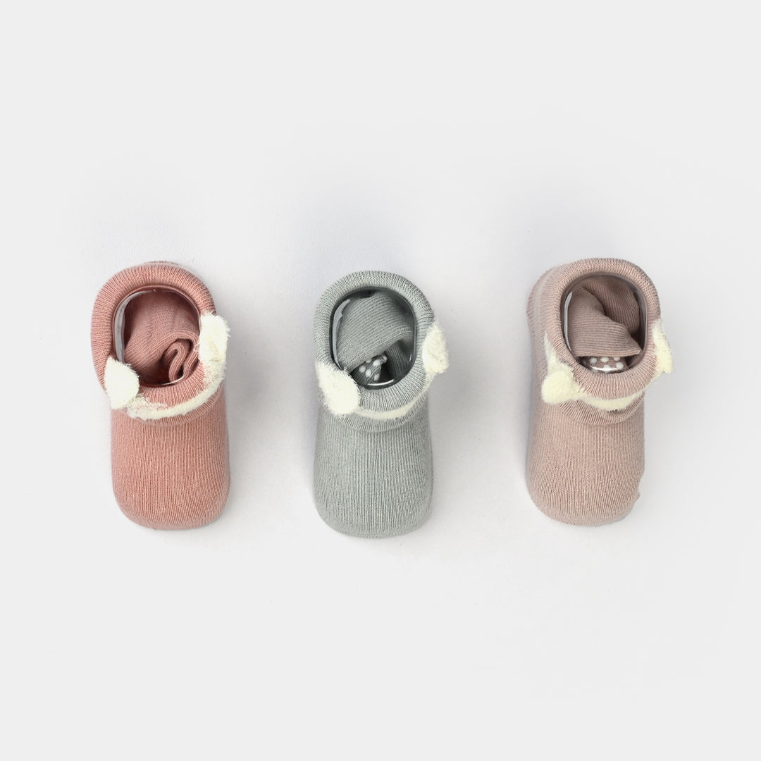 BABY SOCKS PACK OF 3 | 0-6M