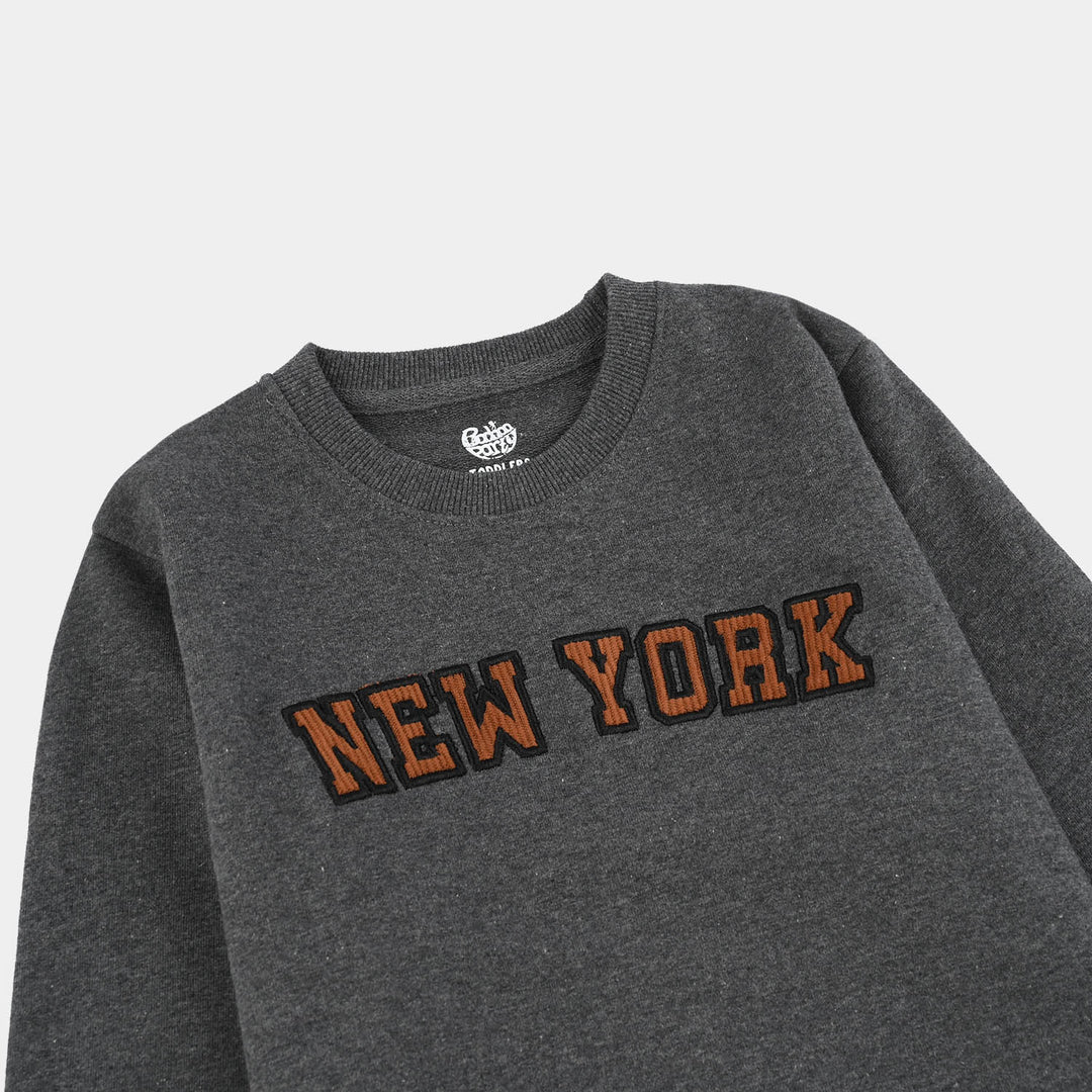 Boys Jersey/Terry Sweatshirt New York
