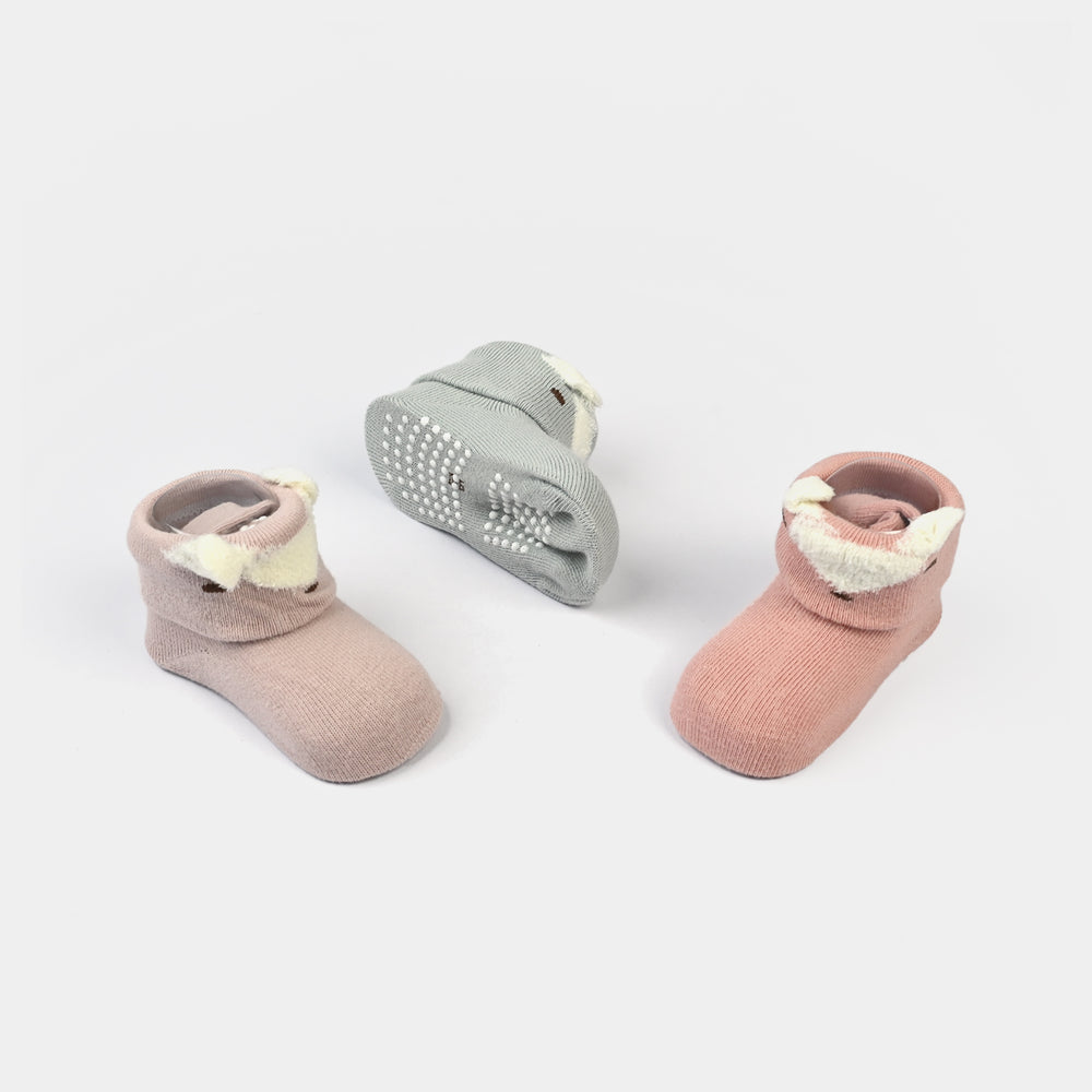 BABY SOCKS PACK OF 3 | 0-6M