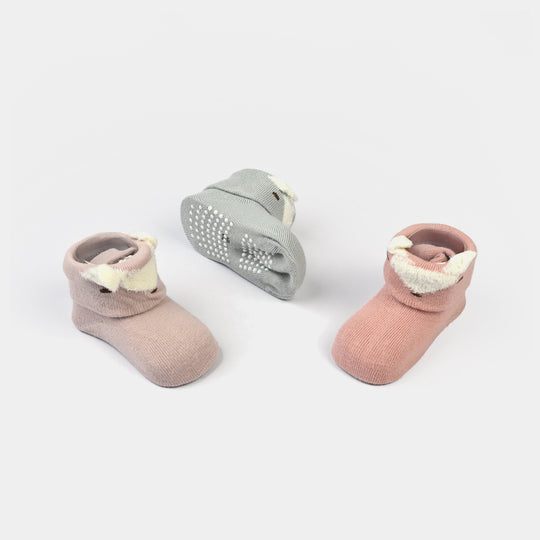 BABY SOCKS PACK OF 3 | 0-6M