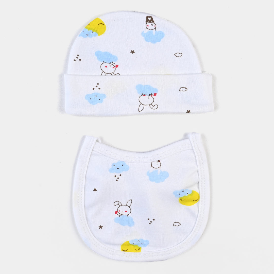 Infant Unisex Cotton Summer Suit 4PCs