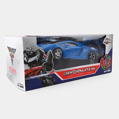 Remote Control Transformer Car For Kids