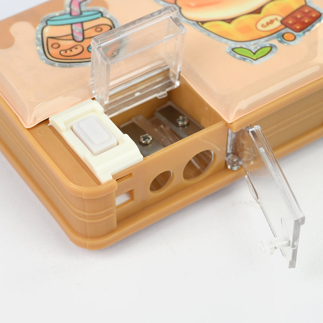 Double Sided Multi-functional Magnetic Pencil Box