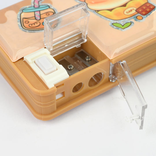 Double Sided Multi-functional Magnetic Pencil Box