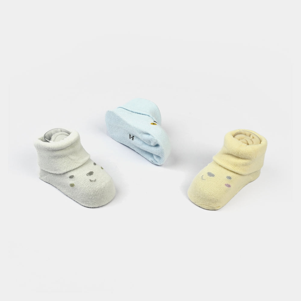 BABY SOCKS PACK OF 3 | 0-6M
