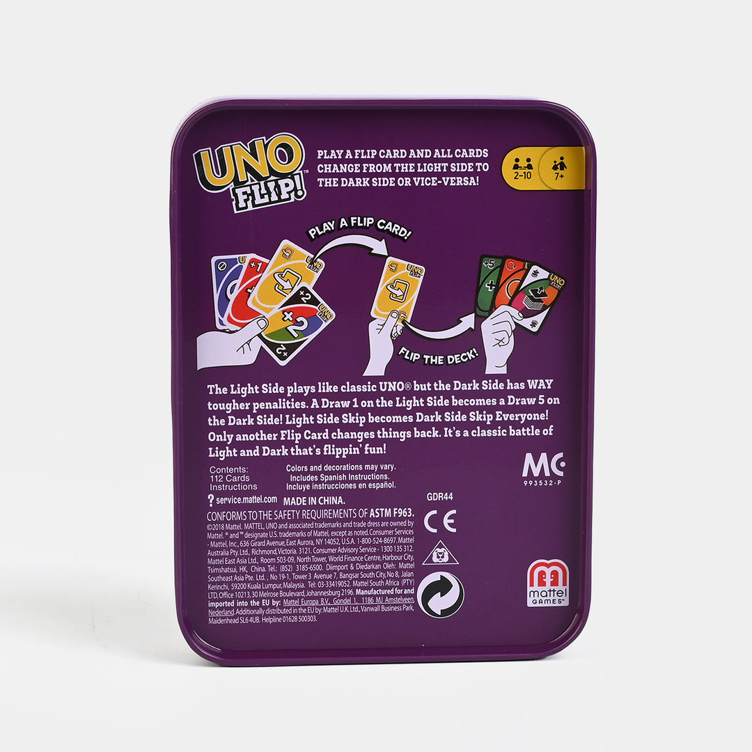 UNO Card Game Flip Ten