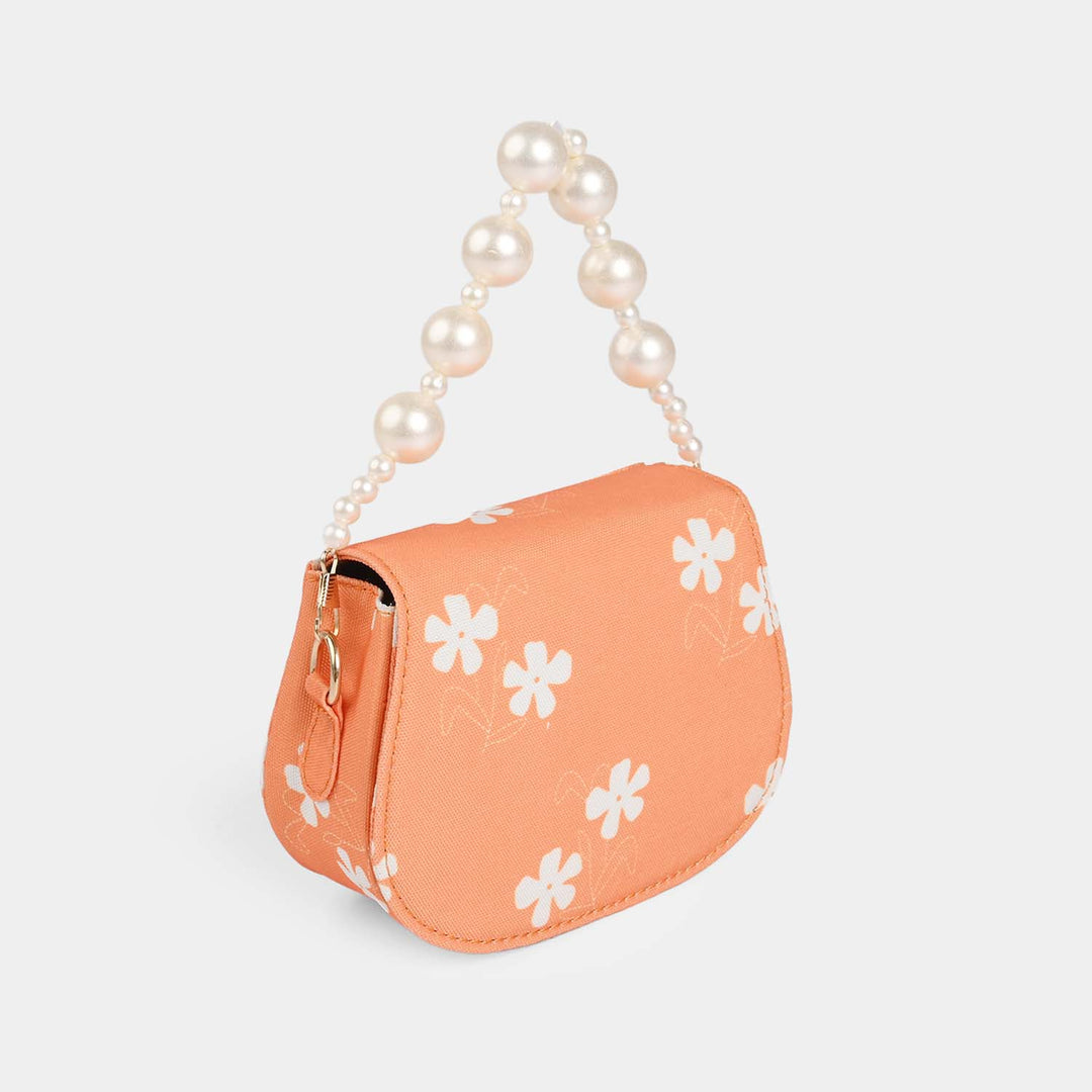 Mini Floral Handbag Clutch Bag for Girls