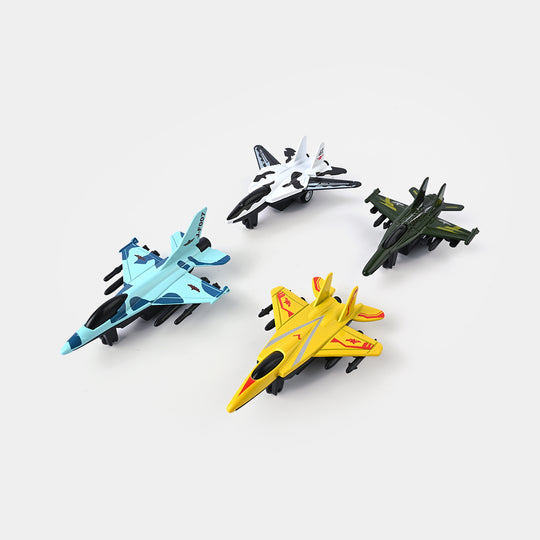 Die-Cast Fighter Plane 4Pcs Set