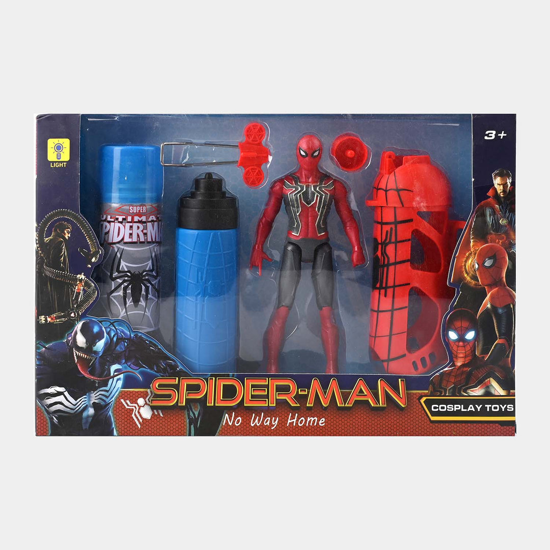 Action Hero Water Spray Spider Play Set For Kids