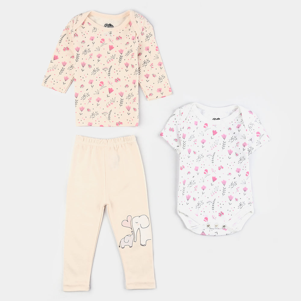 Baby Starter Set Pack Of 8PCs | 0-3M
