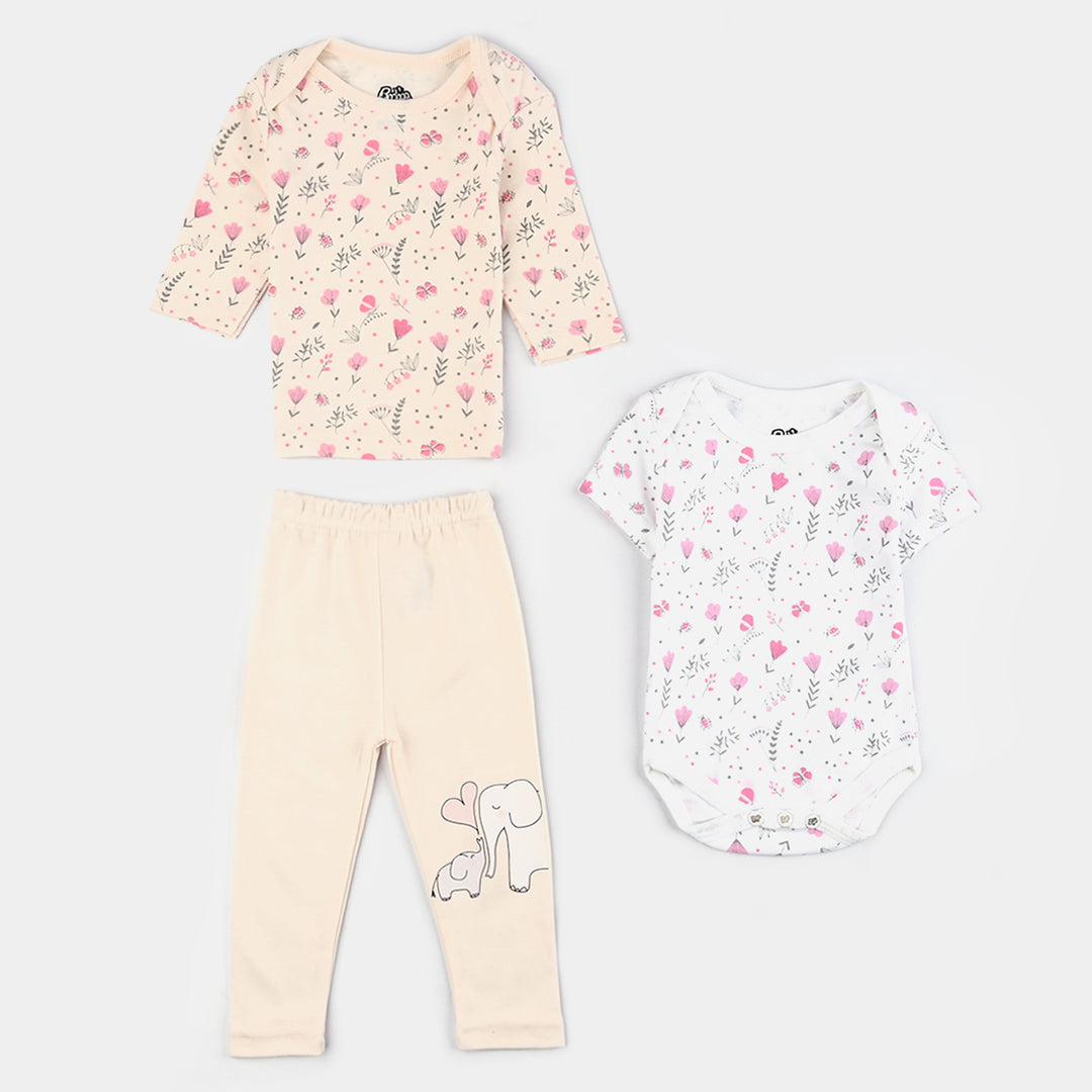 Baby Starter Set Pack Of 8PCs | 0-3M