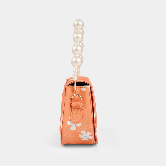 Mini Floral Handbag Clutch Bag for Girls