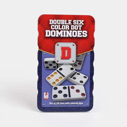 Classic Tile-Based Dominoes Set