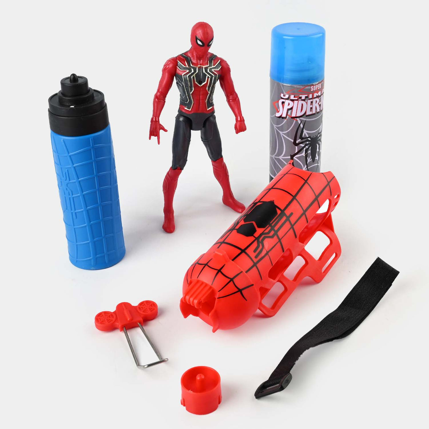 Action Hero Water Spray Spider Play Set For Kids