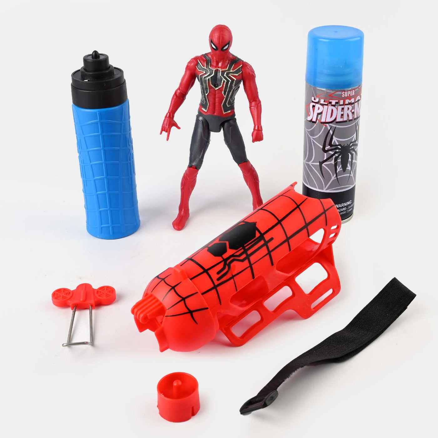 Action Hero Water Spray Spider Play Set For Kids