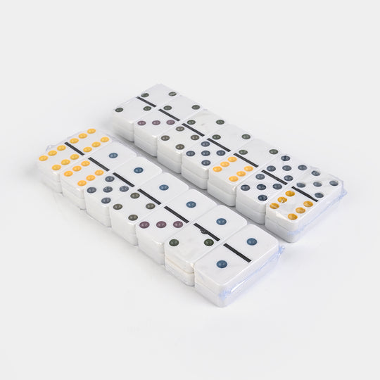 Classic Tile-Based Dominoes Set