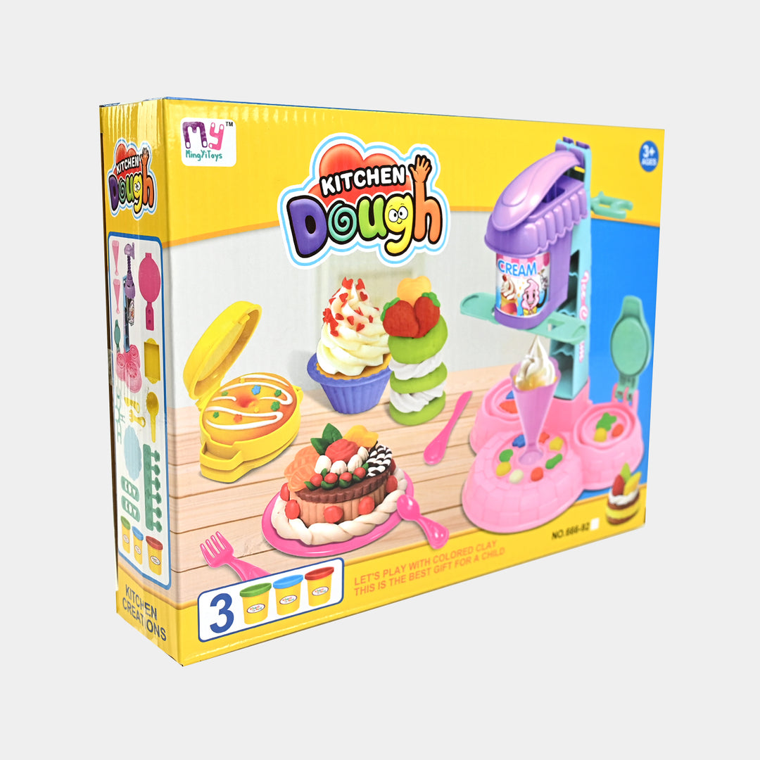 Color Mud Ice Cream Machine For Kids