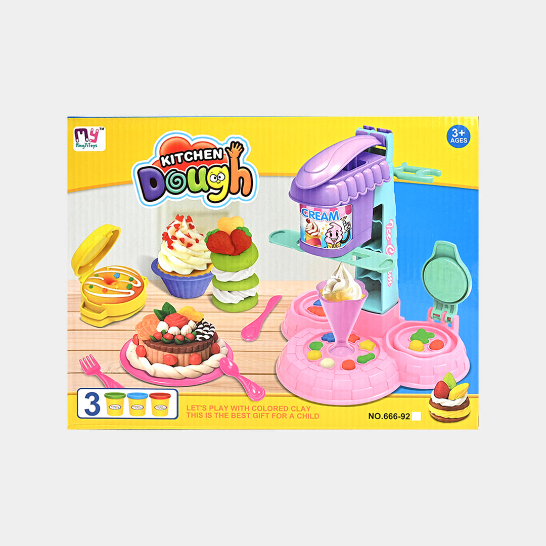 Color Mud Ice Cream Machine For Kids