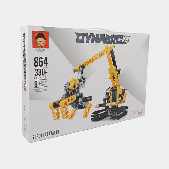 Super Excavator Building Blocks For Kids