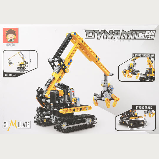 Super Excavator Building Blocks For Kids